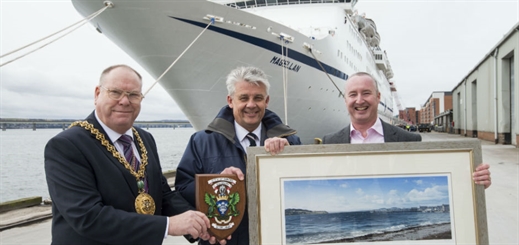 Magellan makes inaugural call at the Port of Dundee